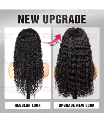 Perruque Lace Wig 13x4 Deep Wave - avec Effet Presque Double Drawn et Maximum de Volume en Cheveux Remy Voir les baskets