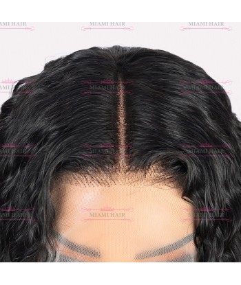 Perruque Lace Wig 13x4 Deep Wave - avec Effet Presque Double Drawn et Maximum de Volume en Cheveux Remy Voir les baskets