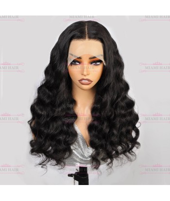 Perruque Lace Wig 13x4 Loose Wave - avec Effet Presque Double Drawn et Maximum de Volume en Cheveux Remy le concept de la Pate a emporter 