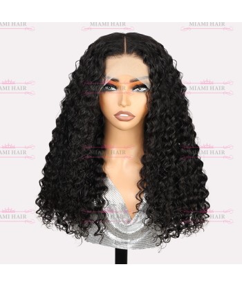 Perruque Lace Wig 13x4 Deep Wave - avec Effet Presque Double Drawn et Maximum de Volume en Cheveux Remy Voir les baskets