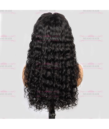 Perruque Lace Wig 13x4 Water  Wave - avec Effet Presque Double Drawn et Maximum de Volume en Cheveux Remy soldes