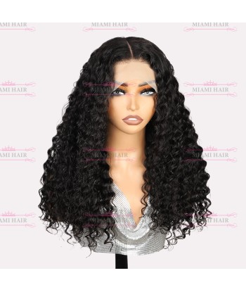 Perruque Lace Wig 13x4 Deep Wave - avec Effet Presque Double Drawn et Maximum de Volume en Cheveux Remy Voir les baskets