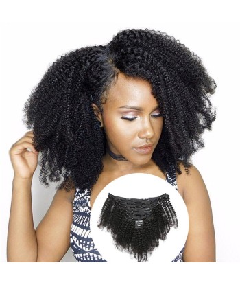 Kit Extensions à Clips Afro Curly Noir 120 gr pour bénéficier 