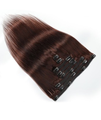 Kit Extensions à Clips Straight Chocolat 120 gr, 4 Paris Déstockage Promo