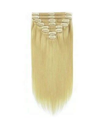 Gerade Blondclips Extensions Kit Platinum gr pas cher chine