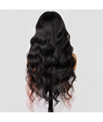 13x4 Lace Body Wave 1b/Ingwer 200% vor dem Kut, vor-léclairci, ohne Kleber Venez acheter