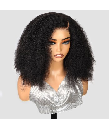 5x5 HD Lace Closure Wig Kinky Curly Sans Colle une grave pollution 