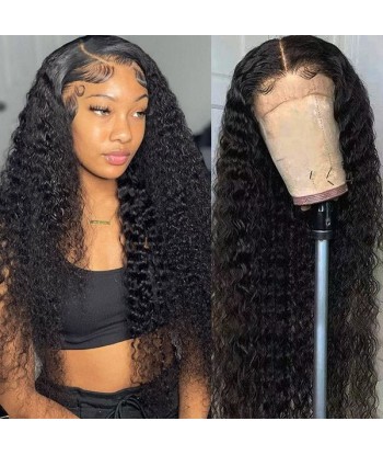 Perruque Lace Wig 5x5 Kinky Curly - Densité 150% - Cheveux Bouclés Naturels de la marque