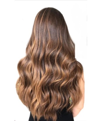 Extensiones de kit con chatal strae mécché rubio 120 gr, p4/27 Paris Déstockage Promo