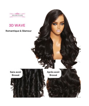 Miami Hairflex 9x6 Wave del corpo 250% HD parrucca en ligne