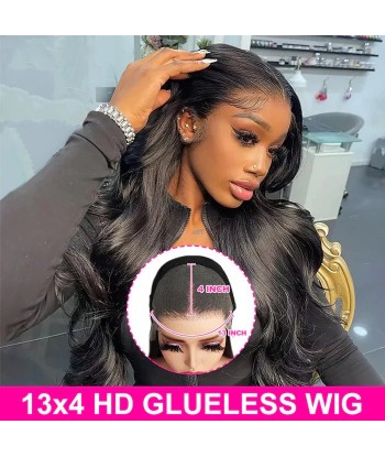 Voorgesneden voorkant 13x4 "Body Wave Dark Brown" Ready-to-Wear " 50% de réduction en Octobre 2024