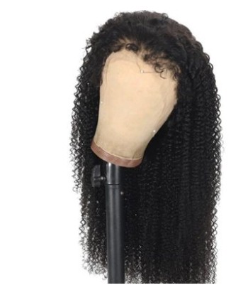 Voorkant 13x4 "Nieuwe stijl Limited 4C Kinky Curly pas chere