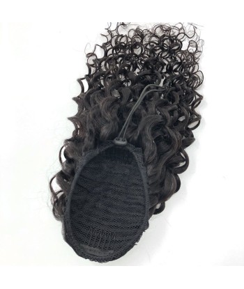 Zwarte paardenstaart paardenstaart met Remy Hair Water Wave Cord suggérées chez