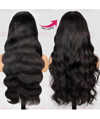 Lace wigs 13x4 Body Wave with almost double drawn effect and maximum REMY hair volume pour bénéficier 