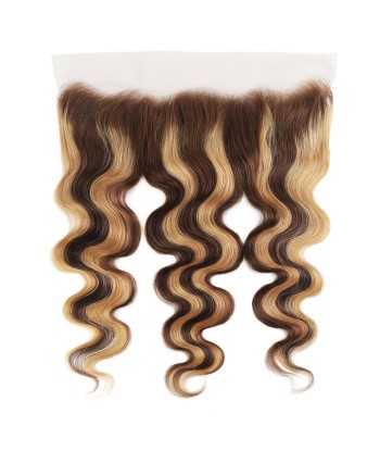 Body Wave Front Spitze | Blonde Mechy Chatain | P4/27 13x4 est présent 