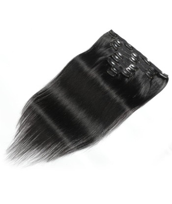 Extensiones de clip rectos negros 120 gr en ligne des produits 