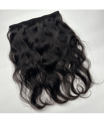 Natural Wavy Black Mono Volumen Natural Wavy Clip Extension rembourrage situé sous