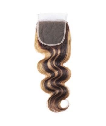 Closure Body Wave | Blond Mechy Chatain | P4/27 4x4 Economisez 