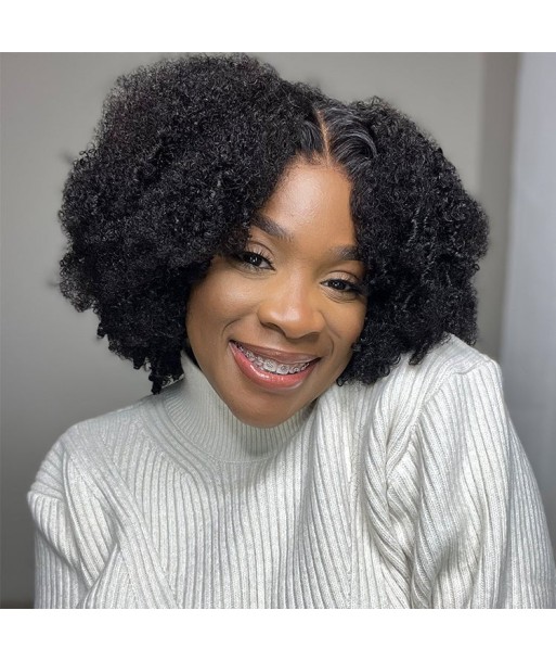 Simplicité Naturellle - Perruque Sans Colle Jerry Curl Naturelle et Volumineuse 5x5 et Bonnet Respirant - Prête à Porter votre