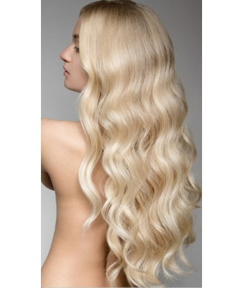 Kit -extensies met body wave blond platina 120 gram Découvrez la collection