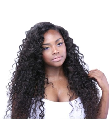 3 Paquets de Tissage  + Closure Deep Wave brillant des détails fins