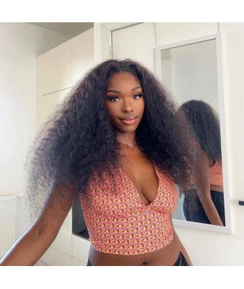 Front lace 13x4" Deep Wave Brun Foncé ou a consommer sur place