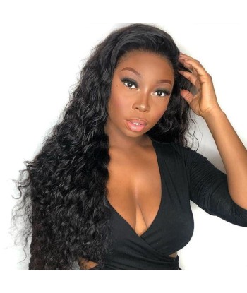 Front lace 13x4" Deep Wave Brun Foncé ou a consommer sur place