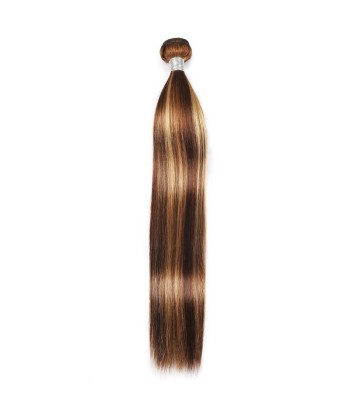 Tissage Straight | Chatain Méché Blond | P4/27 chez Cornerstreet bien 