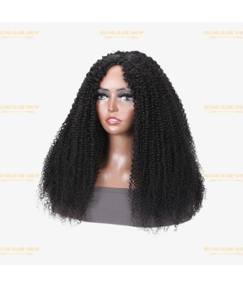 Perruque V-Part Kinky Curly Brun Foncé de la marque