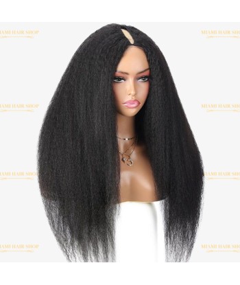 Perruque V-Part Afro Yaki Brun Foncé prix