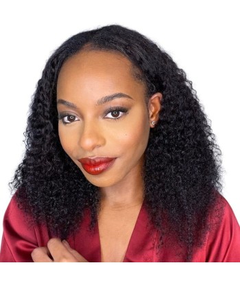 Perruque V-Part Kinky Curly Brun Foncé de la marque